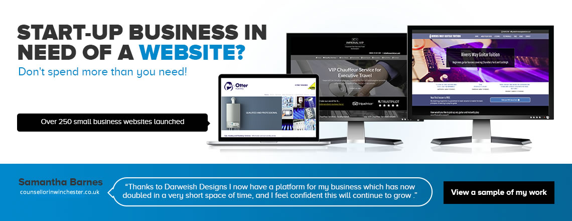 Web Designer Chandlers Ford Slide